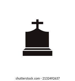 gravestones icons  symbol vector elements for infographic web
