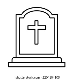 Icono del vector de contorno negro de jardín de infancia

