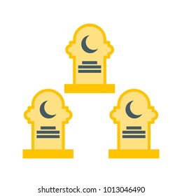 Graveyard , funeral icon