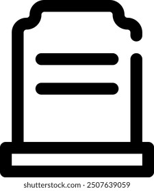 graveyard Icon Design in 32px size