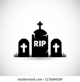 Graveyard icon VECTOR