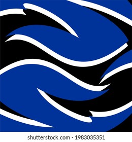 Gravis-Vektorstreifen-Design