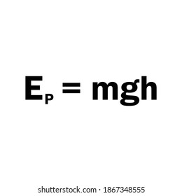 Potential energy formula