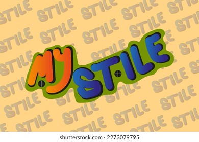 Gravity art vector illustration design element
