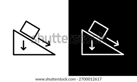 Gravity White Icon Set Design