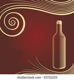 gravure bottle