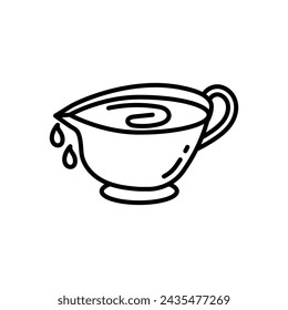 Icono de Dieta de la gravedad en el vector. Logotipo
