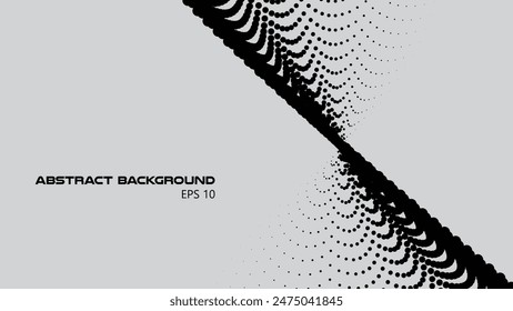 Gray abstract background for backdrop or presentation