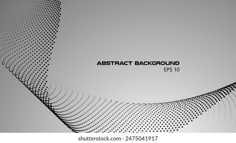 Gray abstract background for backdrop or presentation