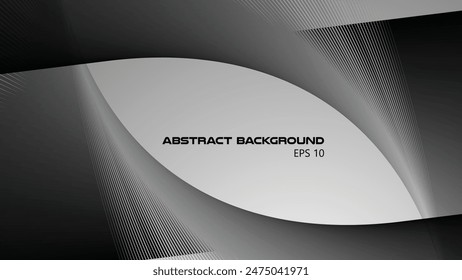Gray abstract background for backdrop or presentation