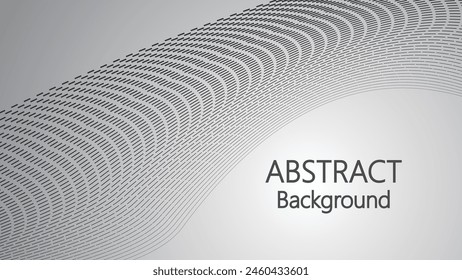 Gray abstract background with curve line vector image illustration for backdrop or wallpaper 