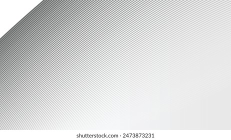 Gray abstract background with curve line for backdrop or presentation