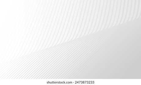 Gray abstract background with curve line for backdrop or presentation