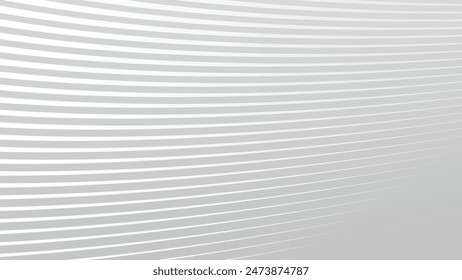 Fondo abstracto gris con la línea de la curva para el fondo o la presentación