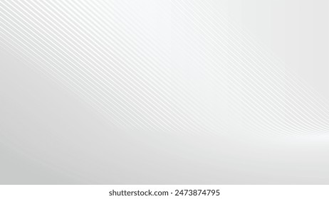Grauer abstrakter Hintergrund mit Kurvenlinie für Hintergrund oder Präsentation