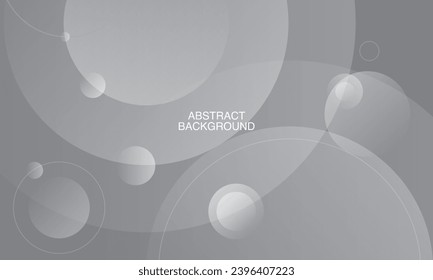 gray abstract background. Dynamic shapes composition. Vector Eps10.
