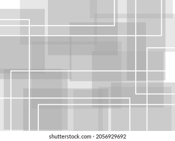 gray abstract background of geometric squares for design style pattern backdrop. vector illustration