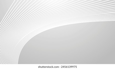 gray abstract background with lines for backdrop or presentation