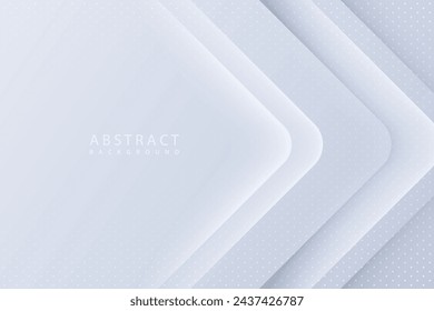 gray abstract background of realistic 3D lines and modern transparent spots