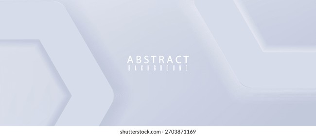 gray abstract background of realistic 3D lines and modern transparent spots. modern trendy design