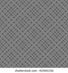 Gray abstract background, striped textured geometric seamless pattern
