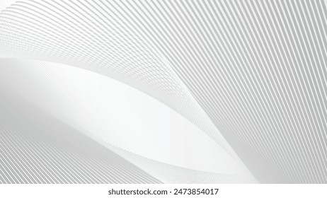 Fondo abstracto gris con la línea de rayas para el fondo o la presentación