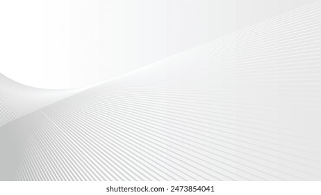 Gray abstract background with stripes line for backdrop or presentation