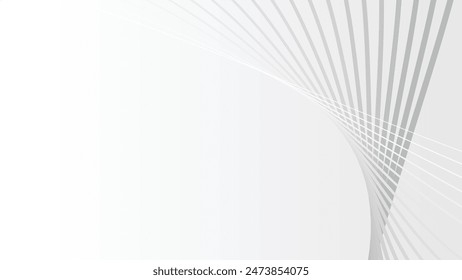 Gray abstract background with stripes line for backdrop or presentation