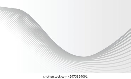 Gray abstract background with stripes line for backdrop or presentation