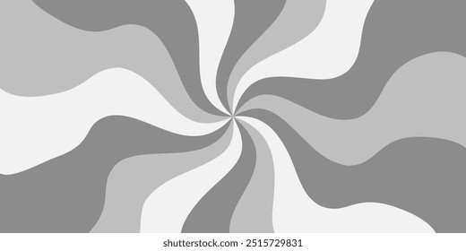 gray abstract background with twisting waves. free copy space area. design for banner, greeting card, poster, cover, web, social media.