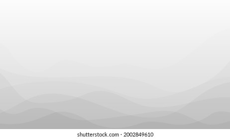 Gray abstract background vector with wave pattern style as the main element.