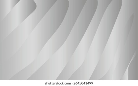 Plano de fundo abstrato cinza com formas de onda.
