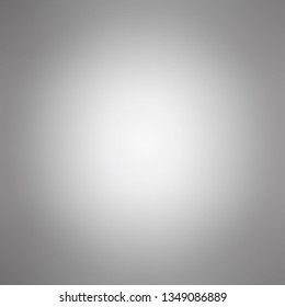 Gray abstract gradient background. Trendy gray abstract background for wallpaper, banner and poster. Modern gradient backdrop for web site and cover template. Creative art design, vector illustration