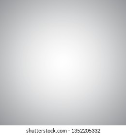 Gray abstract gradient background. Trendy gray abstract background for wallpaper, banner and poster. Modern gradient backdrop for web site and cover template. Creative art design, vector illustration