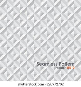 Gray Abstract rectangle seamless pattern. Modern rectangle for graphic design.
