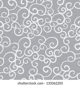 Gray abstract seamless pattern - vector