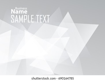 Gray abstract template for card or banner. Metal Background with waves and reflections. Business background, silver, illustration. Illustration of abstract background with a metallic element