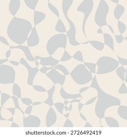 Gray Abstract Texture Decorative seamless pattern. Repeating background. Tileable wallpaper print.