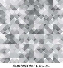 Gray abstract triangle geometric background for you amazing design. Grey background. Empty place for your presentation or headline. White texture.