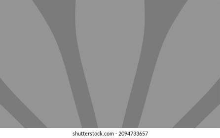 Gray abstraction from oval elements. Part of a flower. Vector drawing