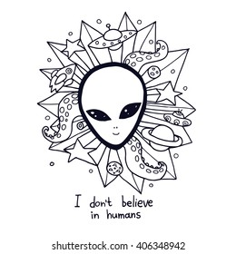 5,080 Aliens colouring pages Images, Stock Photos & Vectors | Shutterstock