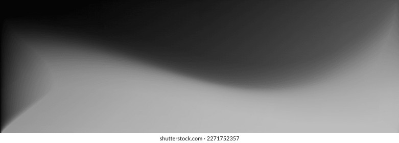 Fondo De La Oficina De Aluminio Gris. Malla de gradiente ondulado blanco y negro. Marco de diseño moderno y gris monocromático. Ilustración de superficie lisa plateada. Malla de gradiente ondulado vibrante de agua.