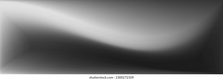 Malla gradiente ondulada de aluminio gris. Diseño moderno en blanco y negro natural. Ilustración de textura desdibujada en blanco. Malla de gradiente ondulada por el agua. Fondo Borroso De Plata Gris.