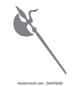 gray  Ancient Weapon Tool Equipment. icon