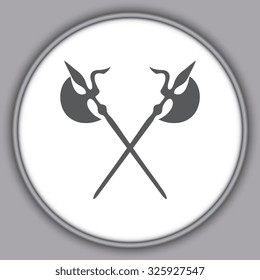 Gray Ancient Weapon Tool Equipment. icon 