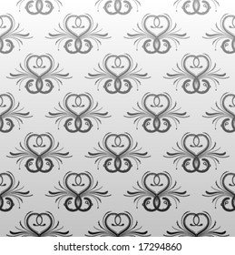 Gray antique seamless wallpaper background pattern design