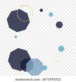 Gray Atom Background Transparent Vector. Polygon Futuristic Backdrop. Structure Mosaic. White Tile Technology. Geometric Template.