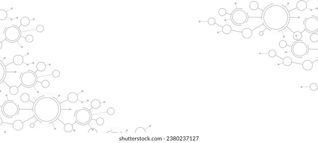 gray background. Abstract technological background with various technological elements. Structure pattern technology backdrop. Vector illustration.	
