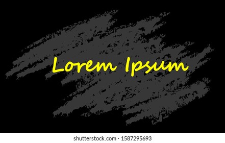 Gray background with black shades gives a firm and elegant effect
