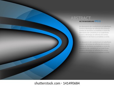 gray background blue line on light background dimension overlap message board for message and text design